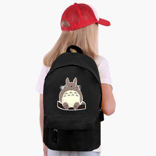 Дитячий рюкзак Мій сусід Тоторо (My Neighbor Totoro) Чорний 9263-2657-BK фото