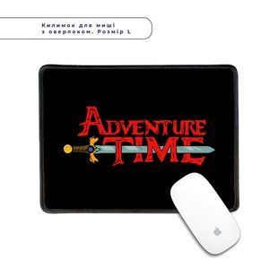 Килимок для миші з оверлоком Час пригод (Adventure Time) L 5962-1582-XL фото