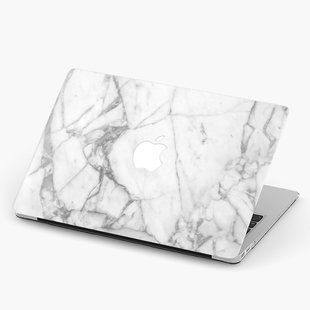 Чохол пластиковий для Apple Mackbook Air/Pro Білий Мармур (White Marble) 3365-1908 фото