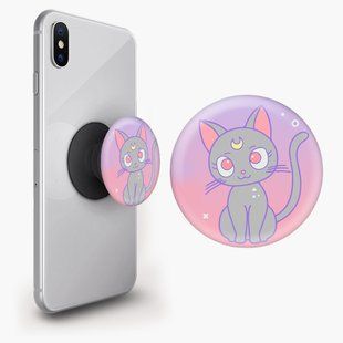 Попсокет Луна Кошки Сейлор Мун (anime Sailor Moon Cats) 8754-2920 фото