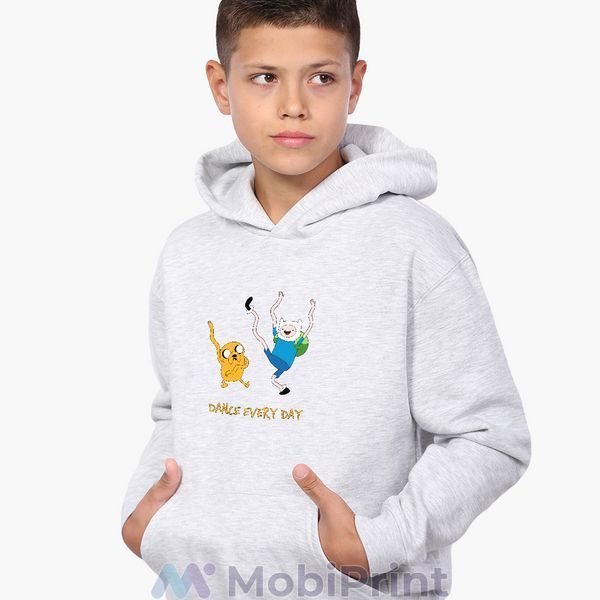 Худи детский Финн и Джейк пес (Finn & Jake the dog) 9298-1580-LG фото