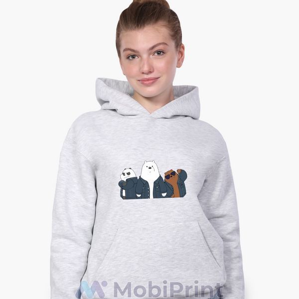 Худи детский Вся правда о медведях (We Bare Bears) 9298-2895-LG фото