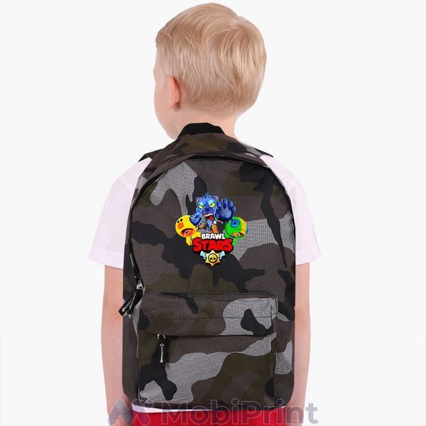 Детский рюкзак (Brawl Stars) Бравл старс Камуфляж 9263-1702-CG фото