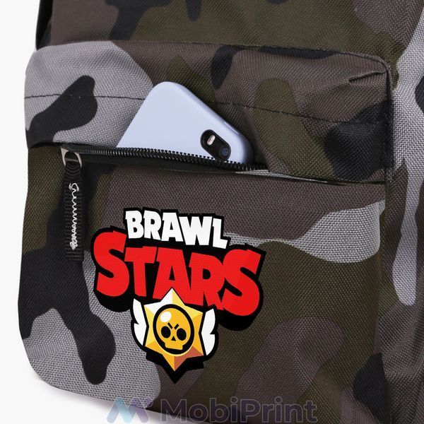 Дитячий рюкзак Ворон Бравл Старс (Crow Brawl Stars) Камуфляж 9263-1059-CG фото
