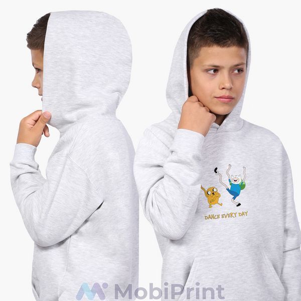 Худи детский Финн и Джейк пес (Finn & Jake the dog) 9298-1580-LG фото