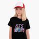 Детская футболка БТС (BTS), цветная футболка с принтом 25186-3256-BK фото