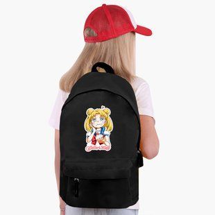 Дитячий рюкзак Сейлор Мун (Sailor Moon) Чорний 9263-2917-BK фото