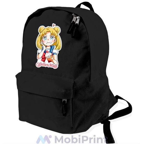 Дитячий рюкзак Сейлор Мун (Sailor Moon) Чорний 9263-2917-BK фото
