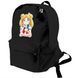 Дитячий рюкзак Сейлор Мун (Sailor Moon) Чорний 9263-2917-BK фото 5