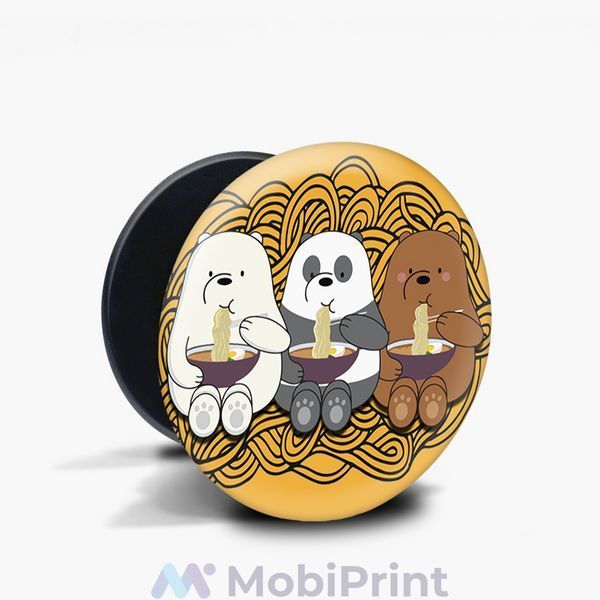 Попсокет Вся правда про ведмедів (We Bare Bears) Попсокет 8754-2897 фото
