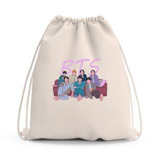 Сумка для обуви БТС (BTS) сумка-рюкзак детская 10428-3256 фото