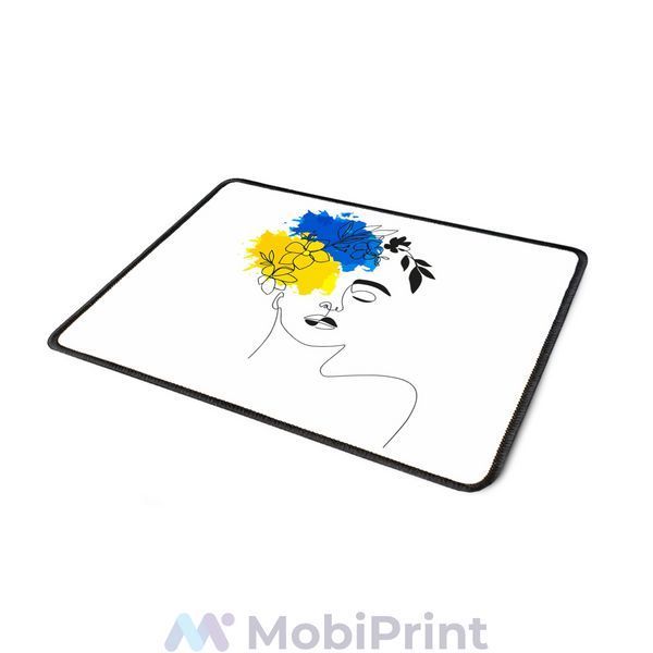 Килимок для миші з оверлоком Ім'я її - Україна L 5962-3700-XL фото