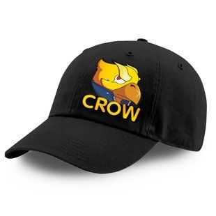 Кепка дитяча Бавовна Ворон Фенікс Бравл Старс (Crow Phoenix Brawl Stars) 9273-1028-BK фото
