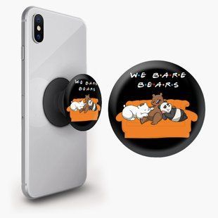 Попсокет Вся правда про ведмедів (We Bare Bears) Попсокет 8754-2890 фото