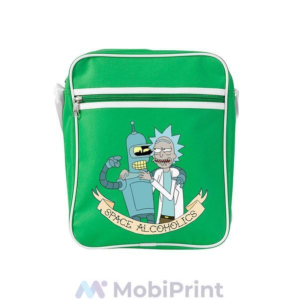 Сумка-месенджер з принтом Рік Санчез Рік та Морті (Rick Sanchez Rick and Morty) 92289-2943-KG фото