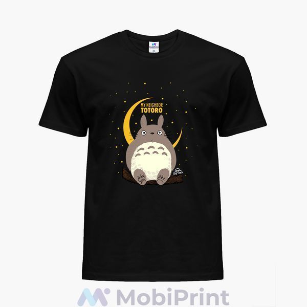 Детская футболка Мой сосед Тоторо (My Neighbor Totoro), цветная футболка с принтом 25186-2657-BK фото