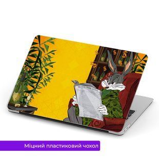 Чохол пластиковий для Apple Mackbook Air/Pro Багз Банні в кріслі 3365-4026 фото