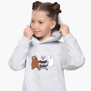Худи детский Вся правда о медведях (We Bare Bears) 9298-2891-LG фото