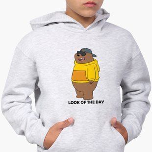 Худи детский Вся правда о медведях (We Bare Bears) 9298-2901-LG фото