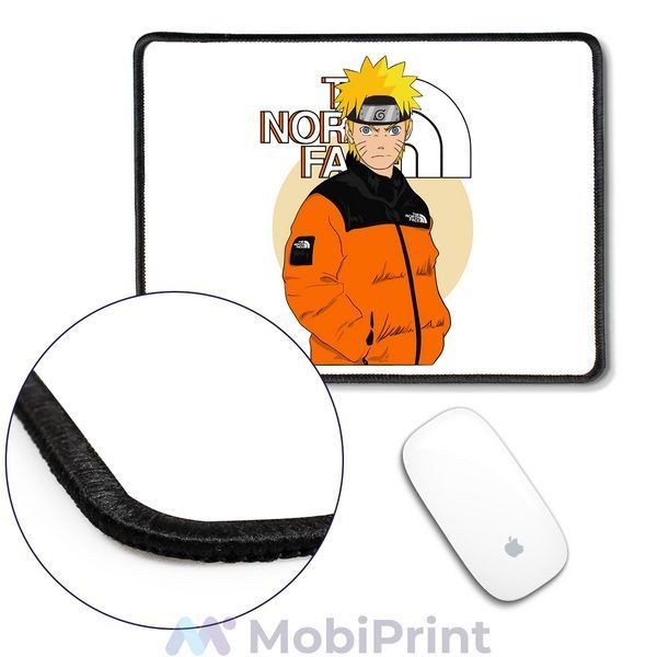 Коврик для мышки с оверлоком Наруто Норс Фейс (Naruto The Norch Face) 5962-3480-XL фото