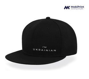 Кепка Snapback Чорна Я - українець 9276-3751 фото