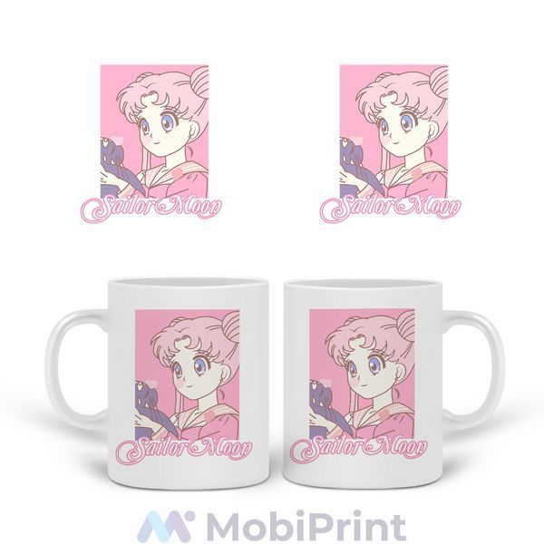 Кружка белая Сейлор Мун (Sailor Moon) 20259-2914 фото