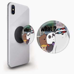 Попсокет Вся правда про ведмедів (We Bare Bears) Попсокет 8754-2902 фото