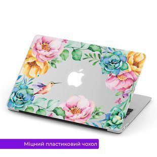 Чохол пластиковий для Apple Mackbook Air/Pro Квіти 3365-4115 фото