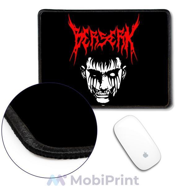 Коврик для мышки с оверлоком Берсерк Гатс (Berserk Gats) 5962-3483-XL фото