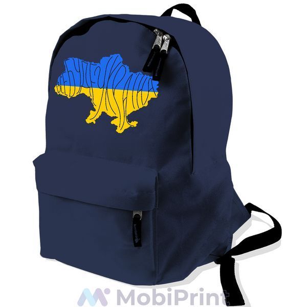 Дитячий рюкзак Все буде Україна Темно-синій 9263-3771-NB фото