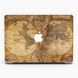 Чехол пластиковый для Apple Mackbook Air/Pro Старинная карта мира (Vintage world map) 3365-2375 фото 3