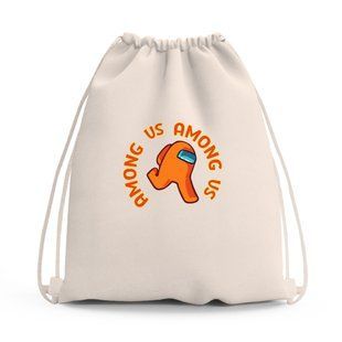 Сумка для обуви Амонг Ас Оранжевый (Among Us Orange) сумка-рюкзак детская 10428-2408 фото