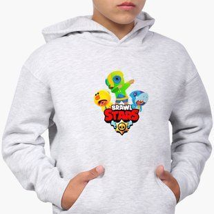 Худи детский (Brawl Stars) Бравл старс 9298-1703-LG фото