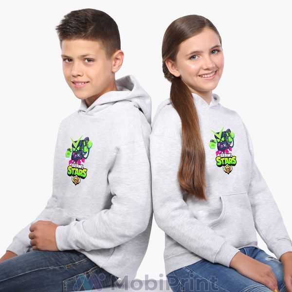 Худи детский Вирус 8-бит Бравл Старс (Virus 8 bit Brawl Stars) 9298-1058-LG фото