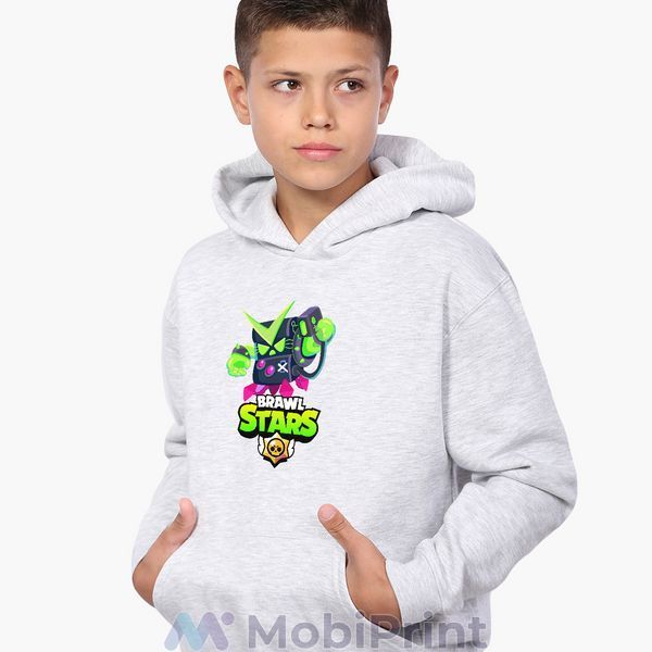 Худи детский Вирус 8-бит Бравл Старс (Virus 8 bit Brawl Stars) 9298-1058-LG фото