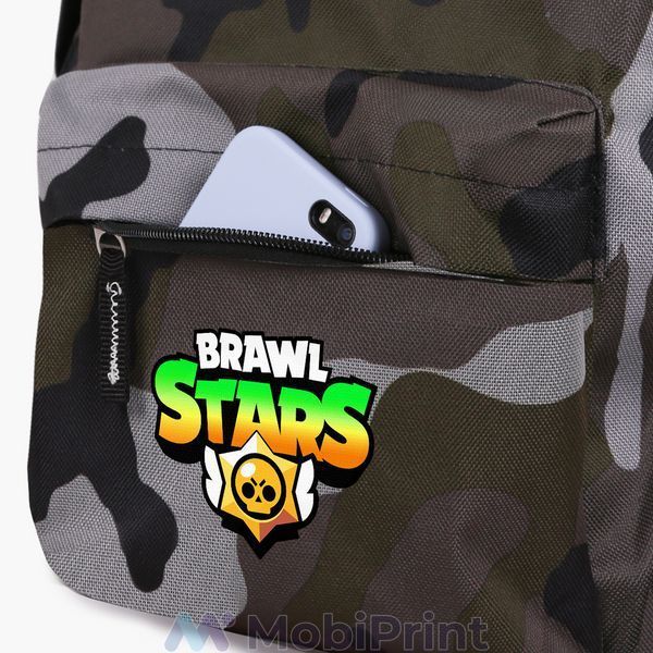 Детский рюкзак Шахтер Карл Бравл Старс (Carl Brawl Stars) Камуфляж 9263-1026-CG фото