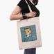 Еко сумка Кіт Вінсент Ван Гог (Vincent van Gogh Cat) бежева канвас з принтом 9227-2959-WT фото 6