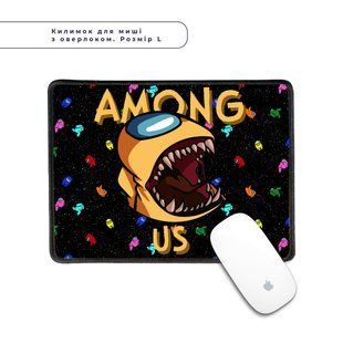 Килимок для миші з оверлоком Амонг Ас (Among Us) L 5962-2409-XL фото