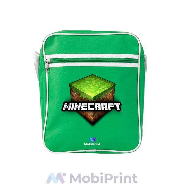 Сумка-мессенджер с принтом Майнкрафт (Minecraft) 92289-1174-KG фото