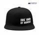 Кепка Snapback Чорна Ebis` ono by horse 9276-4103 фото 2