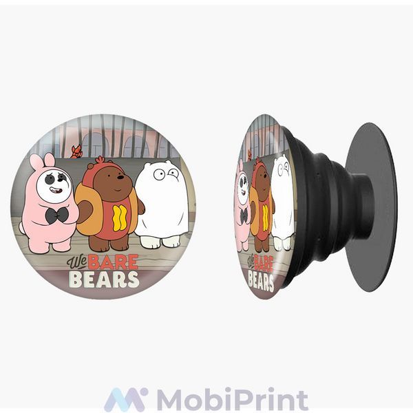 Попсокет Вся правда про ведмедів (We Bare Bears) Попсокет 8754-2905 фото