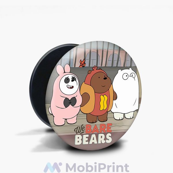 Попсокет Вся правда про ведмедів (We Bare Bears) Попсокет 8754-2905 фото