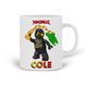 Кружка біла Коул Лего Ніндзяго (Cole LEGO Ninjago Masters of Spinjitzu) 20259-2640 фото 3