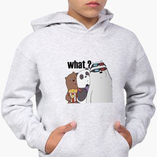 Худи детский Вся правда о медведях (We Bare Bears) 9298-2902-LG фото