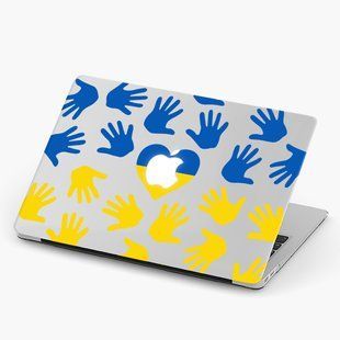 Чохол пластиковий для Apple Mackbook Air/Pro Підтримую Україну 3365-3689 фото