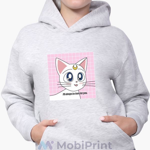 Худі дитячий Місяць Кішки Сейлор Мун (anime Sailor Moon Cats) 9298-2919-LG фото