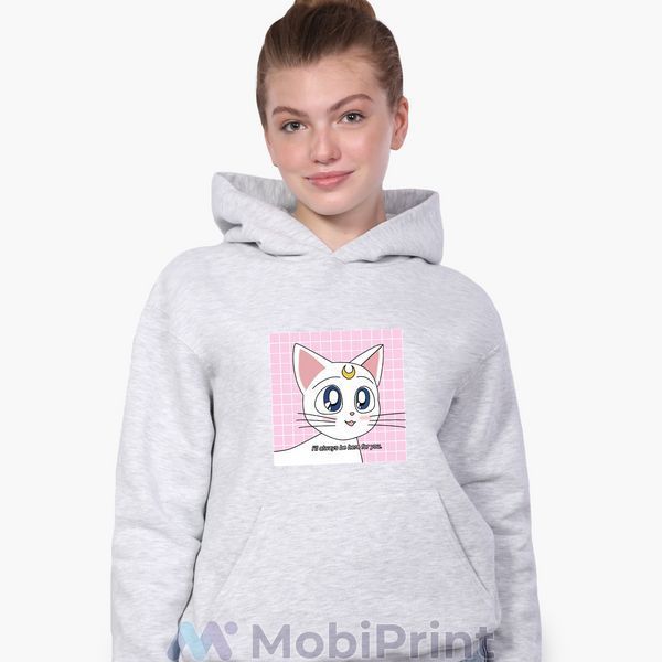 Худі дитячий Місяць Кішки Сейлор Мун (anime Sailor Moon Cats) 9298-2919-LG фото