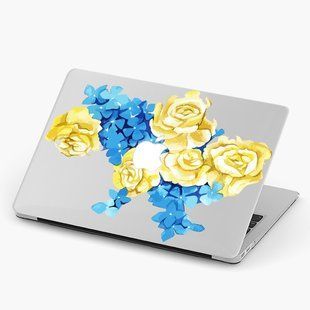 Чохол пластиковий для Apple Mackbook Air/Pro Квітуча Україна 3365-3699 фото