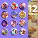 Комплект значків Бравл Старс (Brawl Stars), декоративні значки на рюкзак, набір значків Ігри &Oslash; 58мм 12 шт 93432-3979-12 фото 3