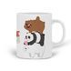 Кружка белая Три медведя (We Bare bears) 20259-2643 фото 3
